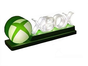 Luminária LED Xbox - Gamer