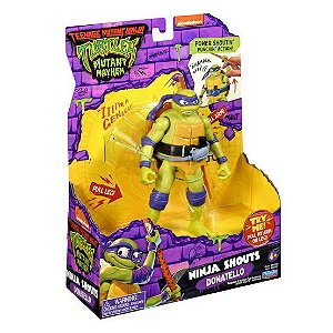 Action Figure Donatello Ninja Shouts TMNT - Original Playmates