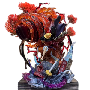 Luffy Gear 3 com LED - Estátua Colecionável Anime One Piece, 23cm