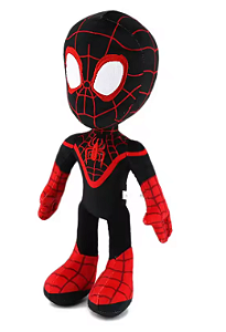 Homem-Aranha Noir Pelúcia 32cm -Spider Man