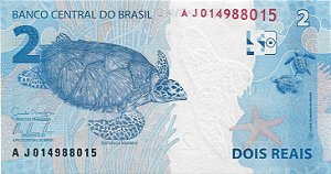 2 reais AJ (Mantega e Tombini) FE
