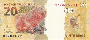 20 reais GF (Guardia e Goldfajn) FE