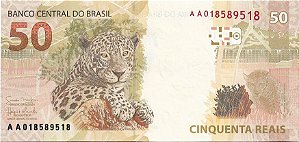 50 reais AA (Mantega e Meirelles) FE