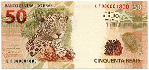 50 reais LF (Guedes e Campos) FE