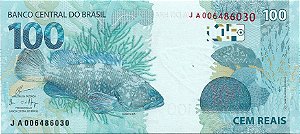 100 reais JA (Guardia e Goldfajn) FE