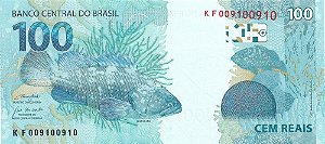 100 reais KF (Guedes e Campos) FE