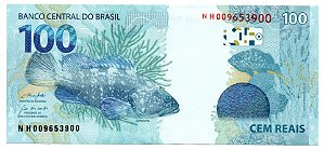100 reais NH (Guedes e Campos) FE