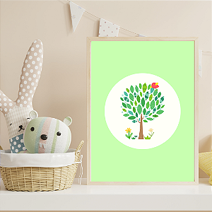 Quadro Árvore Minimalista