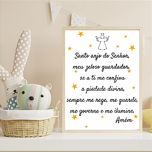 Quadro Santo Anjo do Senhor