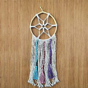 Filtro do Sonhos Macramê