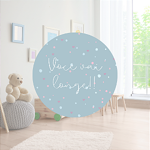 Placa MDF Você Vai Longe