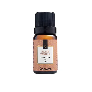 Essência Sintética Black Vanilla 10ml -  Via Aroma