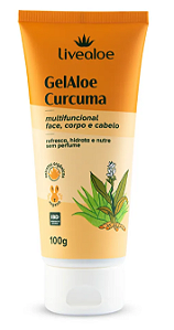 Gel Aloe Cúrcuma 100g - Livealoe
