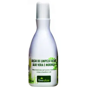 Loção de Limpeza Facial 210ml - Livealoe