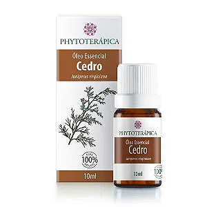 Óleo Essencial de Cedro Junípero Virgínia 10ml - Phytoterápica