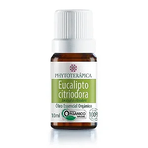 Óleo Essencial de Eucalipto Citriodora (Orgânico) 10ml - Phytoterápica