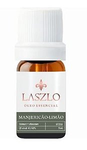 Óleo Essencial de Manjericão Limão QT Citral 5ml - Laszlo