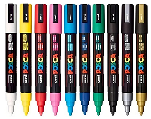 Caneta Posca 5m Ponta Redonda