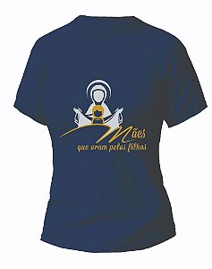 CAMISETA BABY LOOK VISCOLYCRA MANGA CURTA FEMININA MÃES QUE ORAM