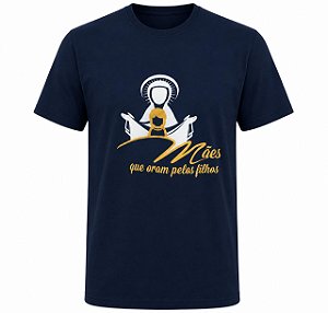 CAMISETA TRADICIONAL VISCOLYCRA MANGA CURTA MÃES QUE ORAM