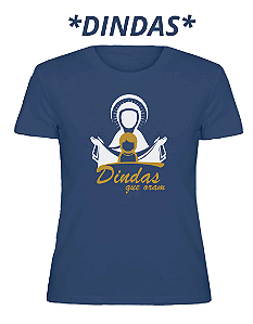 CAMISETA DINDAS BABY LOOK VISCOLYCRA