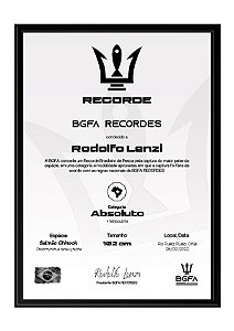 Certificado Emoldurado