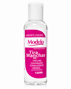 Modelo Sabonete Tira Manchas 120 ml