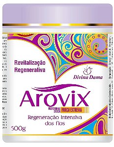 Arovix 500g Máscara Capilar Revitalização Regenerativa