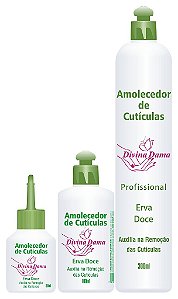 Amolecedor de Cuticulas Divina Dama Erva Doce 300ml