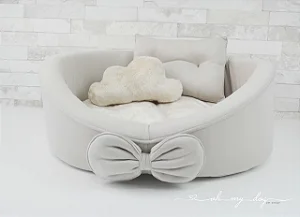 Cama Pet: Cama Europa Pele Creme OMD - Oh My Dog