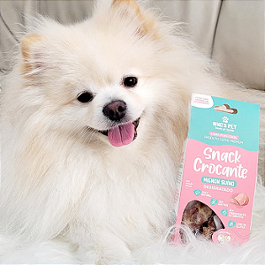 SNACK CROCANTE MIGNON SUÍNO DESIDRATADO Nino's Pet