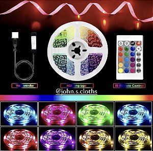 Fita Bluetooth RGB de 5M