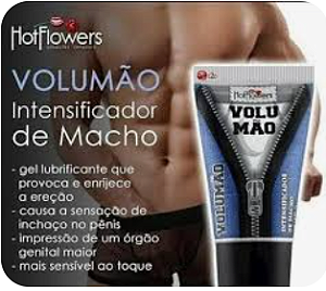 Gel lubrificante masculino volumão