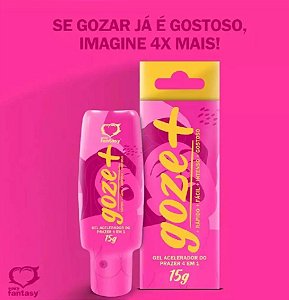 Goze + gel acelerador do prazer feminino 4 em 1 + rápido +fácil+intenso+gostoso