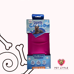 Tapete gelado para cachorro Rosa