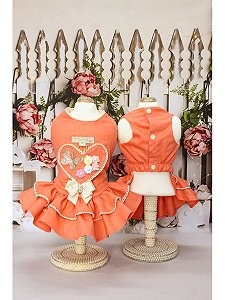 Vestido Love Coral - DUDOG