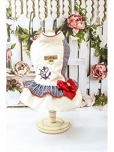 Vestido Navy linho - DUDOG