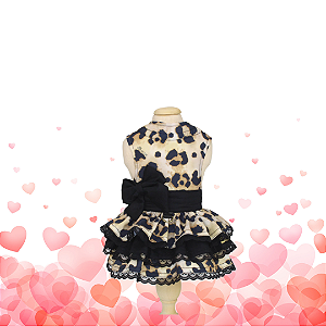 VESTIDO BABY ANIMAL PRINT PATA CHIC