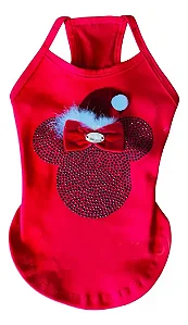 T-shirt Miny Noel Malloo – Vermelho – Tamanho EXPP