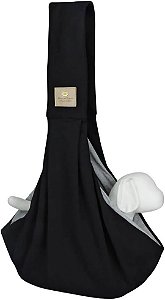 Bolsa de Passeio Sling para Pets Azul Marinho - Bonito Pra Cachorro