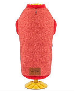 Suéter Cotton Vermelho para Cães Pequenos | Conforto, Estilo e Praticidade ❤️🐶