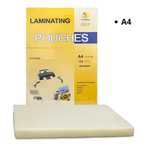 Polaseal A4 Plástico Para Plastificação 220x307x0,05mm 100un