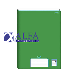 Caderno Brochura Caligrafia - 96 folhas - Verde