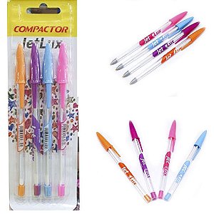 Caneta Compactor JetLux 4 cores