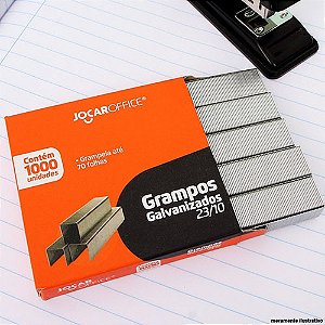 Jocar Officce Grampos galvanizados 23/10 1000 unidades