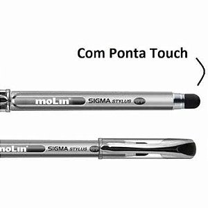 CANETA SIGMA STILUS ESCRITA AZUL MOLIN