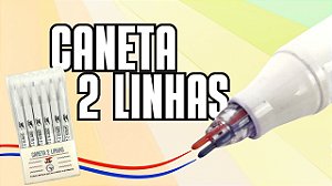 caneta duas linhas vmp