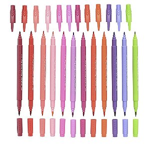 Caneta flowers brush duo Molin