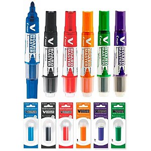 Marcador para quadro branco recarregável  Pilot