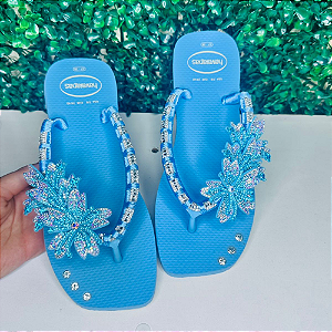 Chinelo Havaianas Decorado Square - Floral
